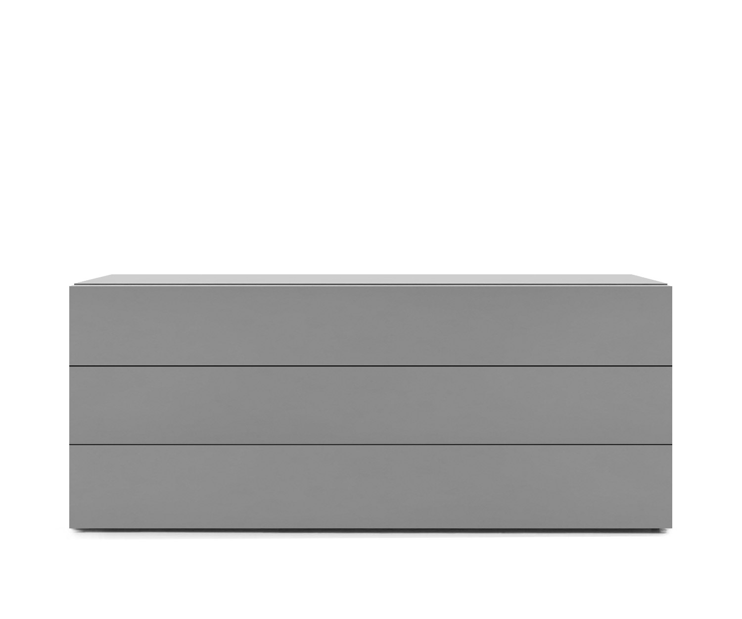 Novamobili Cassettiera Easy 3 posti L128cm grigio chiaro330