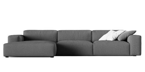 Cloud 2 posti chaise longue sinistra