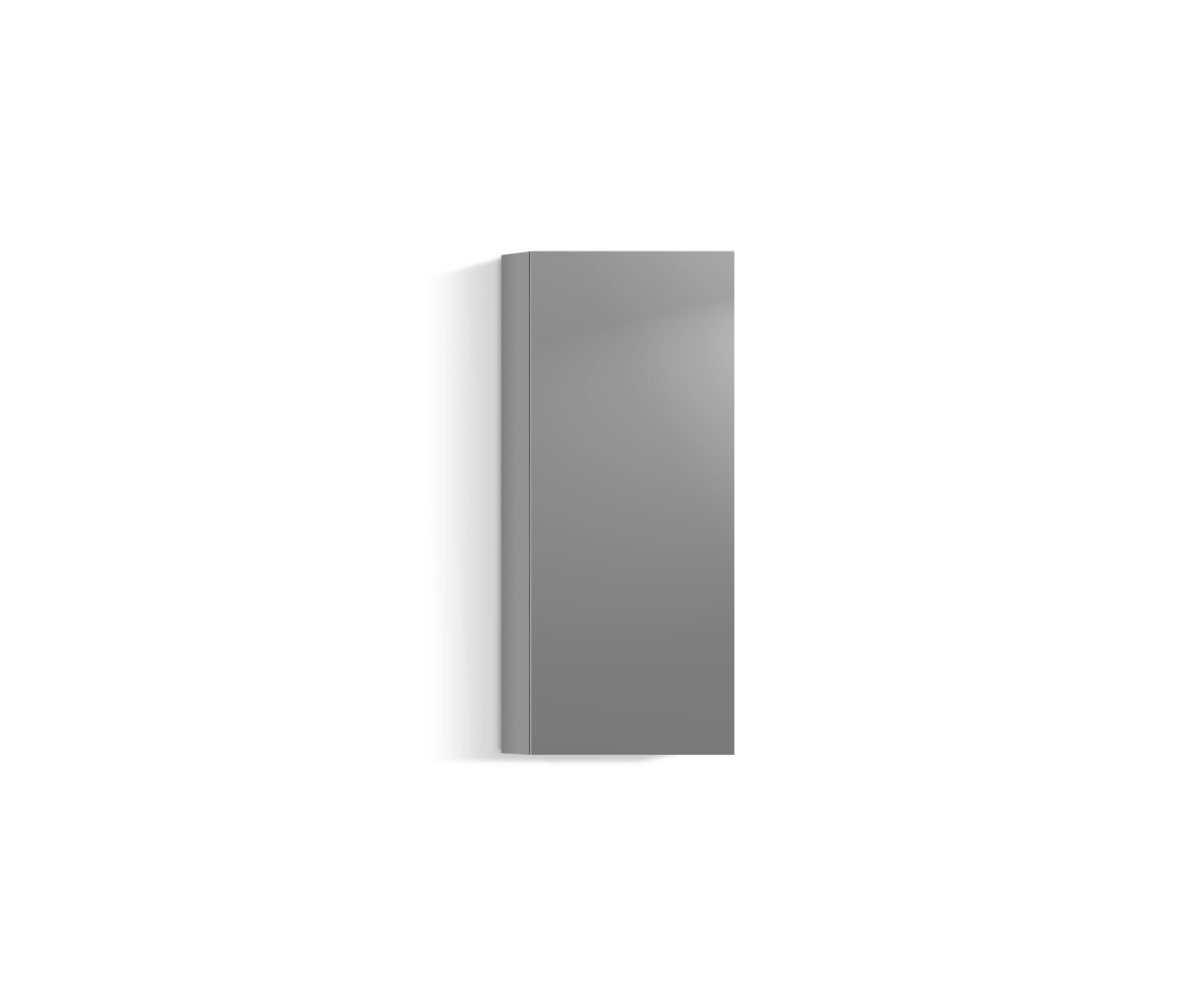 Parete attrezzata di design verticale H96 L45 grigio chiaro330