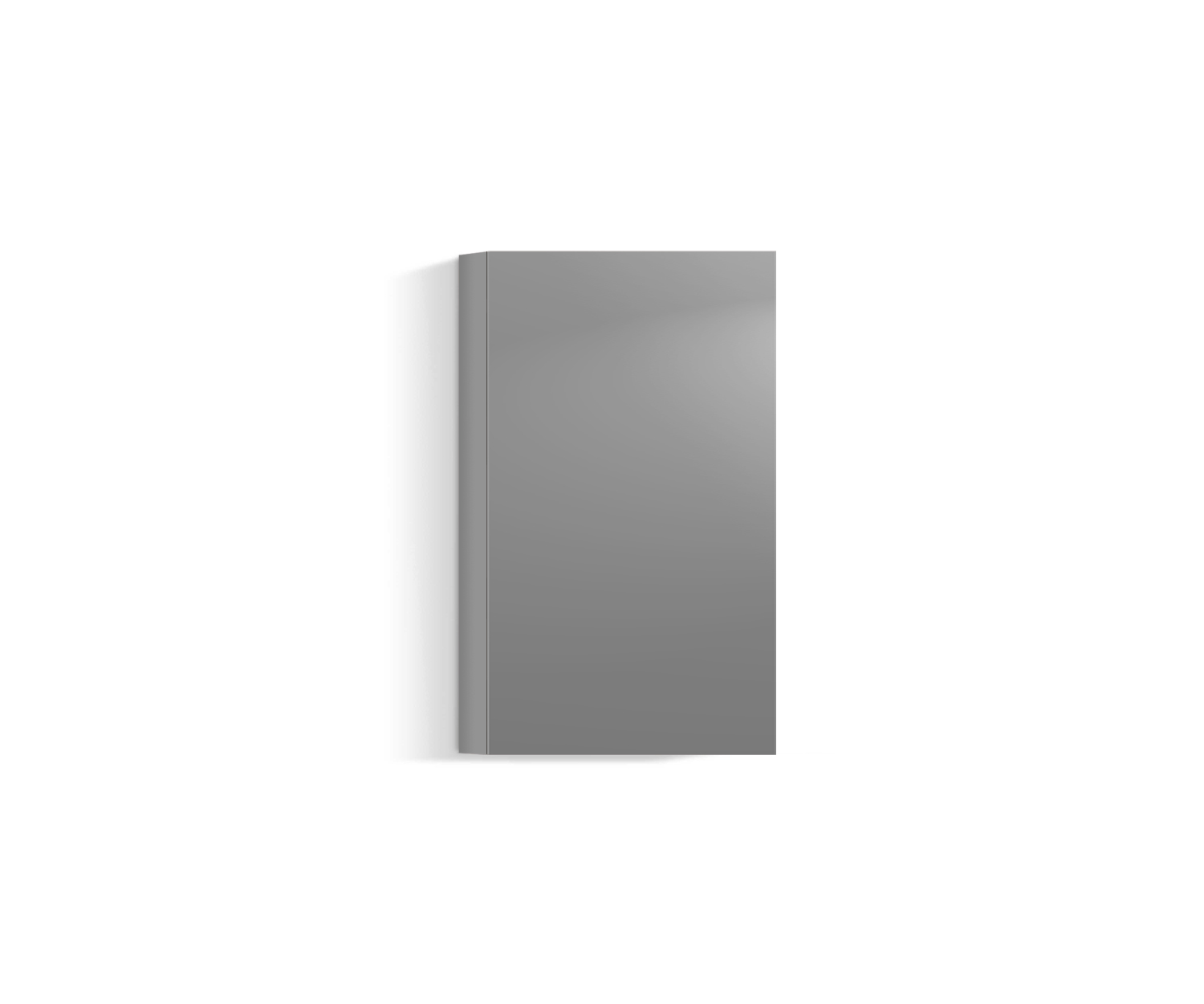 Parete attrezzata di design verticale H96 L60 grigio chiaro330