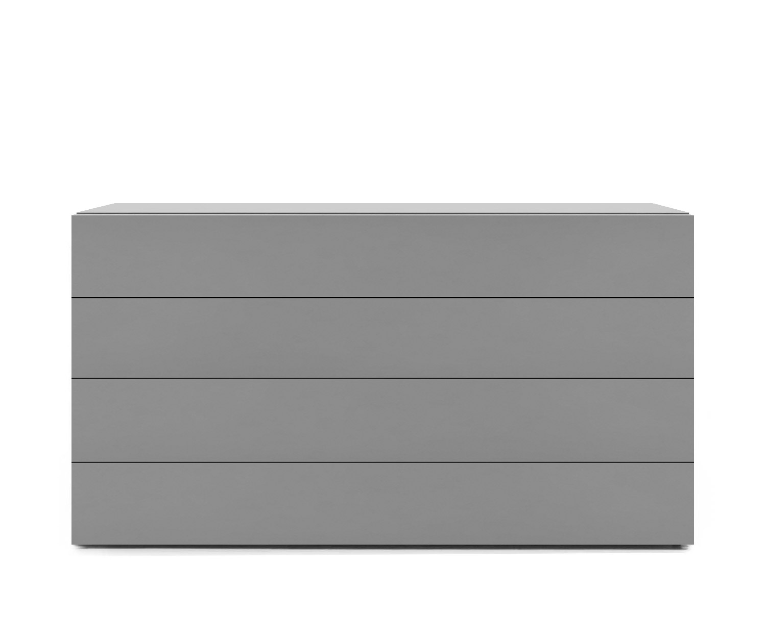 Novamobili Cassettiera Easy 4 posti B128 grigio chiaro330