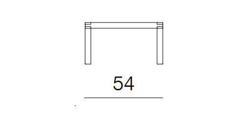 Outdoor Tisch  54 x 54 cm